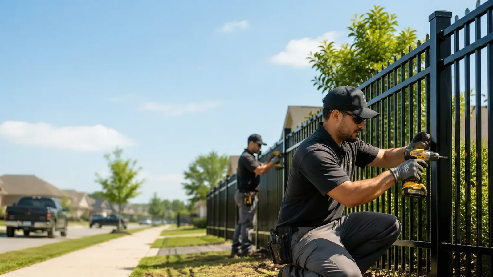 Metal Fence Installation in Orem, UT
